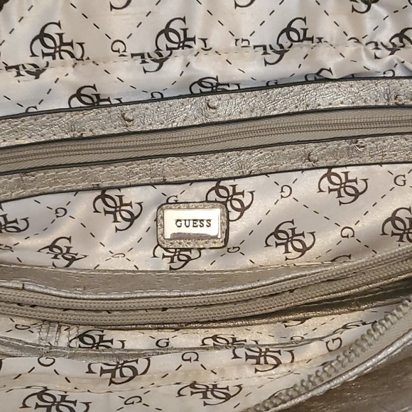 Guess Gold Tone Shoulder Bag - Picture 4 of 4